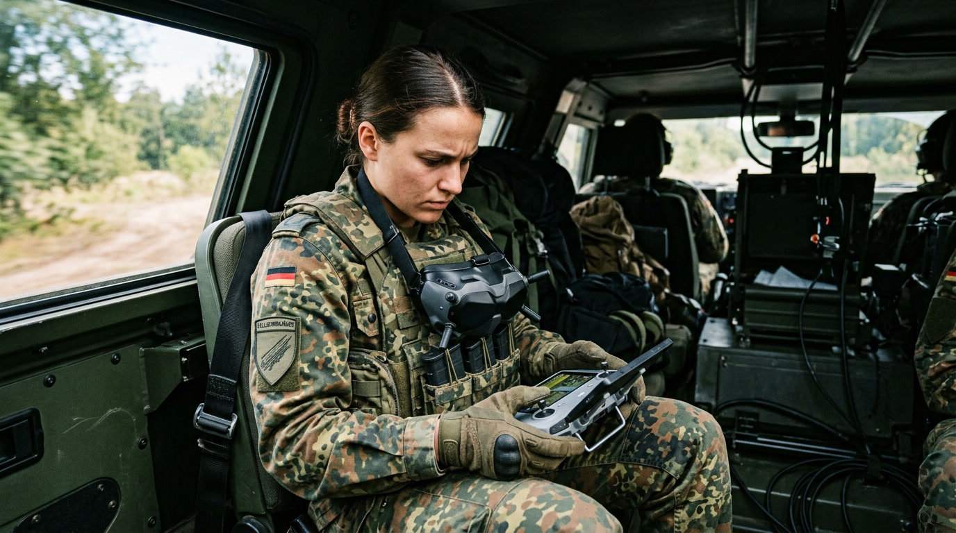 Übung „Grand Quadriga 2026″: Fallschirmjäger im digitalen Gefecht